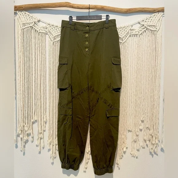 NWOT Fashion Nova Kim Possible Parachute Pants Sz XL - Picture 2 of 13